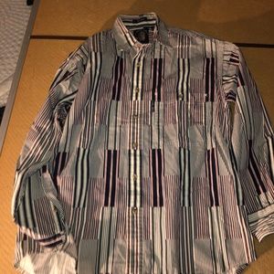 Salty Dog Gant button up shirt-tent cloth